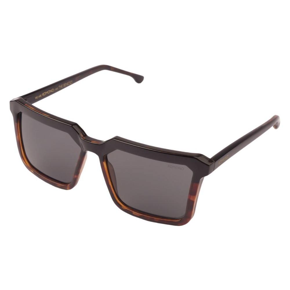 KOMONO - Benicio Black/Tortoise Sunglasses -NWT 🕶 - Picture 2 of 12